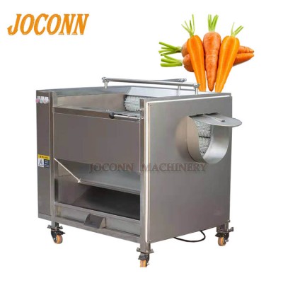 high capacity Chinese yam washing machine/ Purple potato washing peeling machine/ lotus root brush roller washer peeler