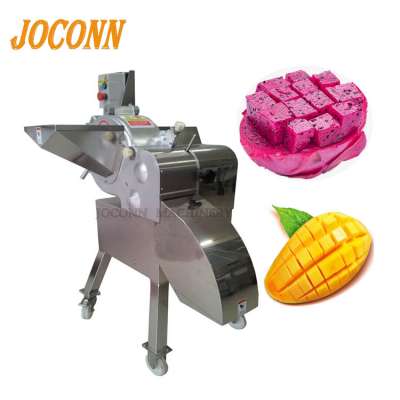 High quality kiwi pineapple mango Pitaya pear radish cube dicing cutting machine on hot sale